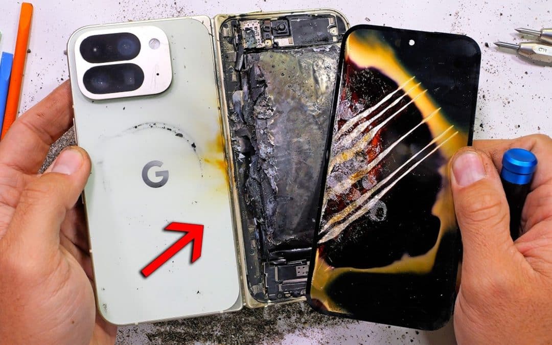 Google Pixel 10 Pro Fold Exploded During Durability Test