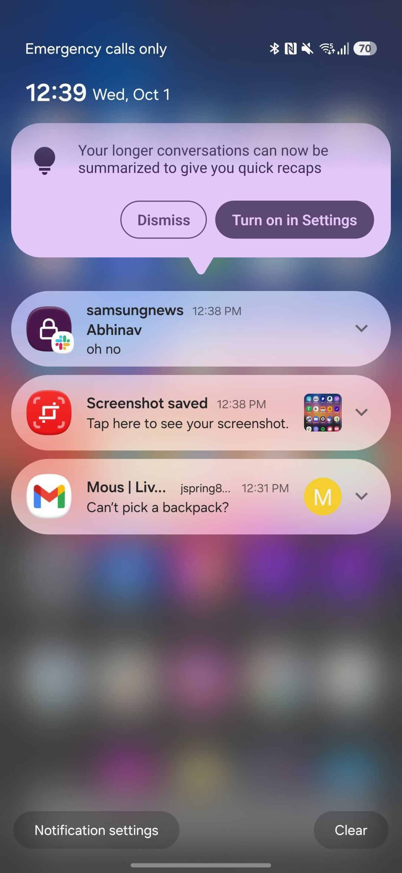One UI 8.5 AI Notification summaries 1