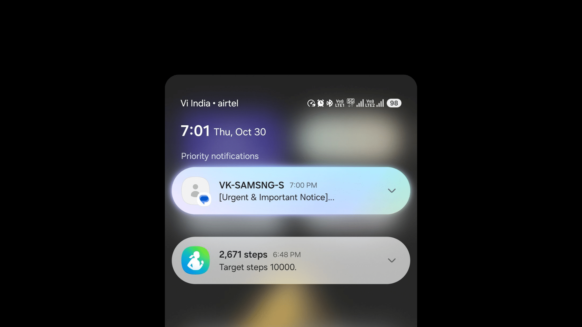 One UI 8.5 Priority Notifications hero