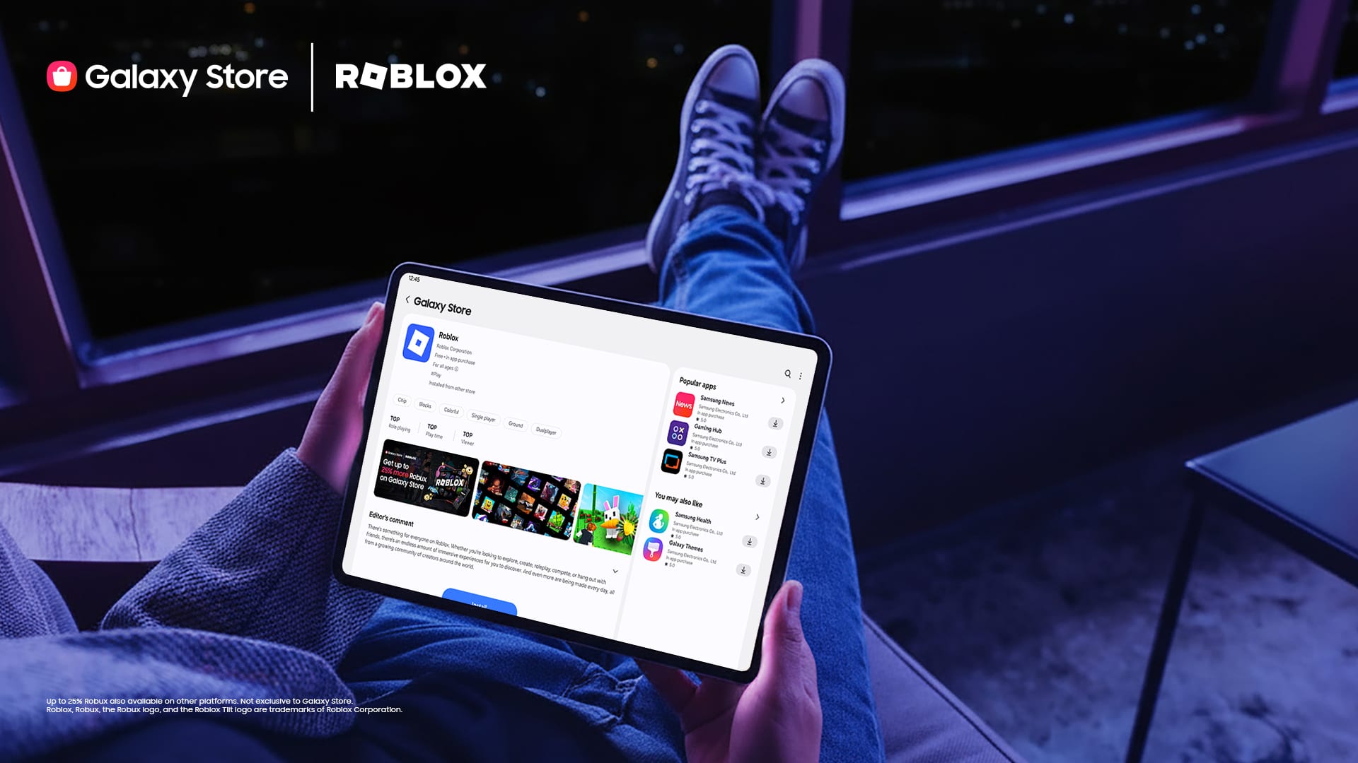 Roblox Galaxy Store Samsung 2