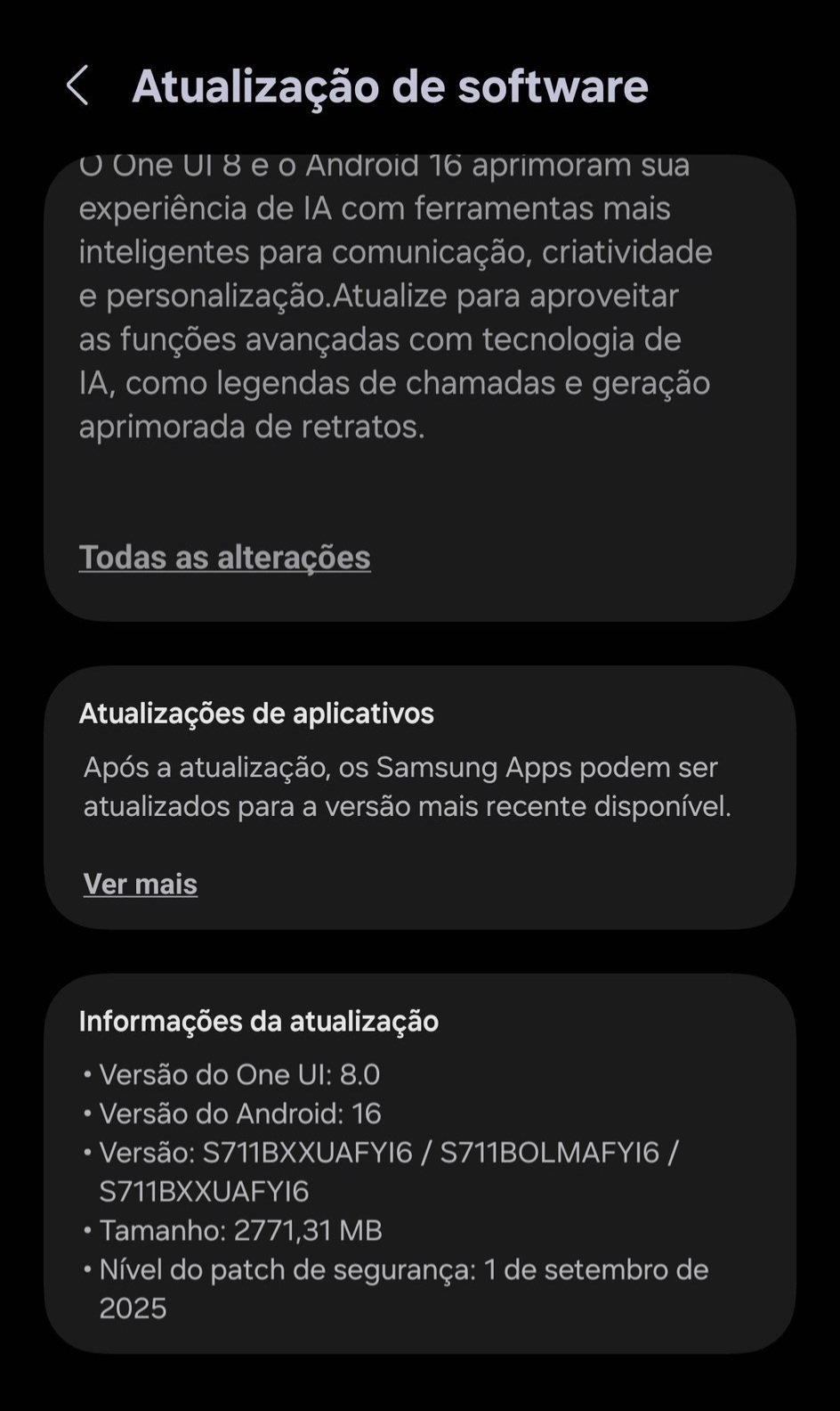 S23 FE One UI 8 Europe