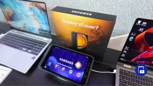 Galaxy XCover 7 showcased at Samsung IMC Delhi