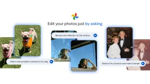 Google Photos conversational editing
