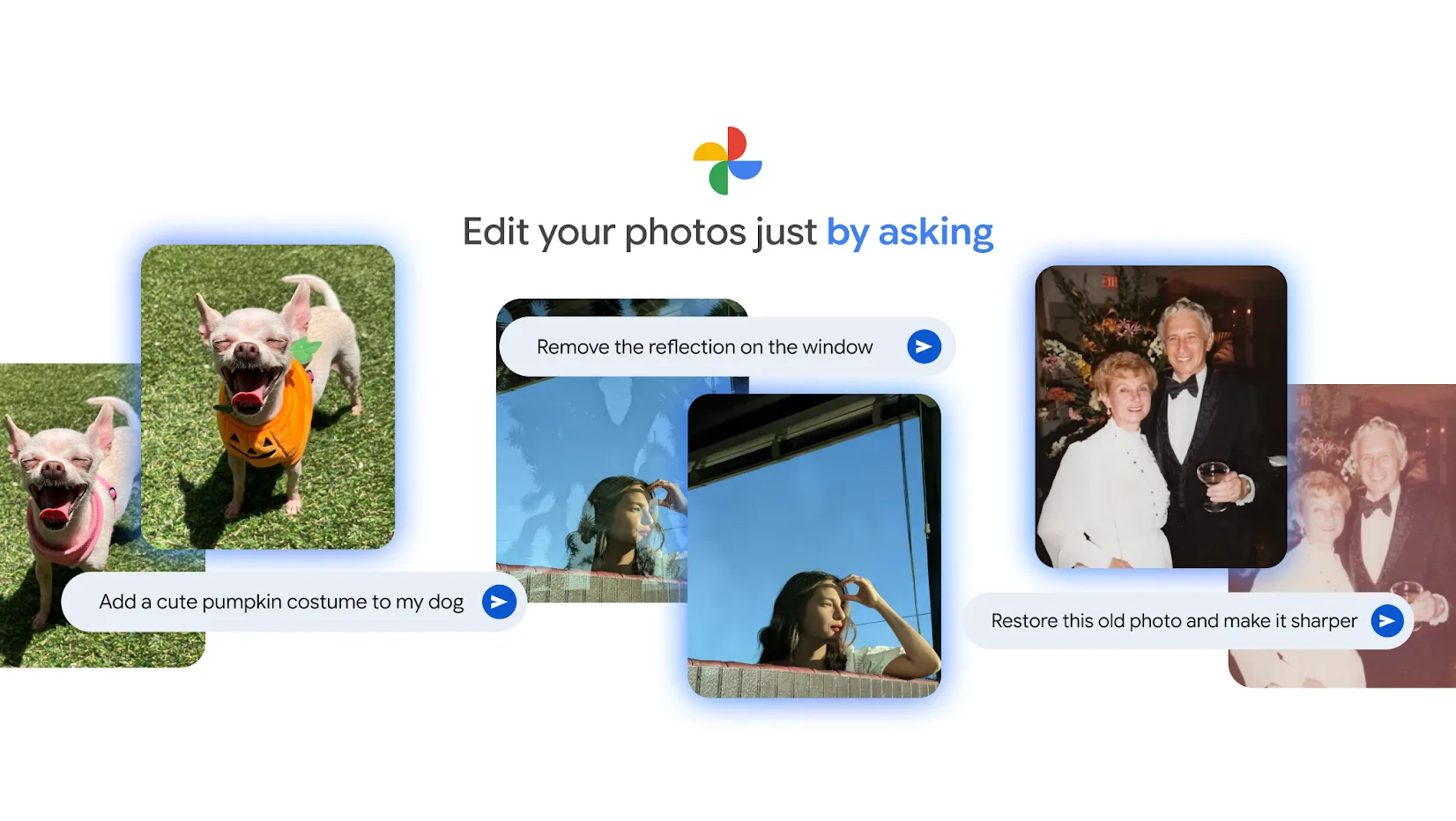 Google Photos conversational editing