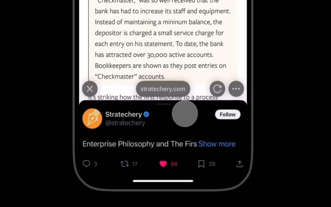 X Will Keep Posts Visible While Users Browse Linked Content