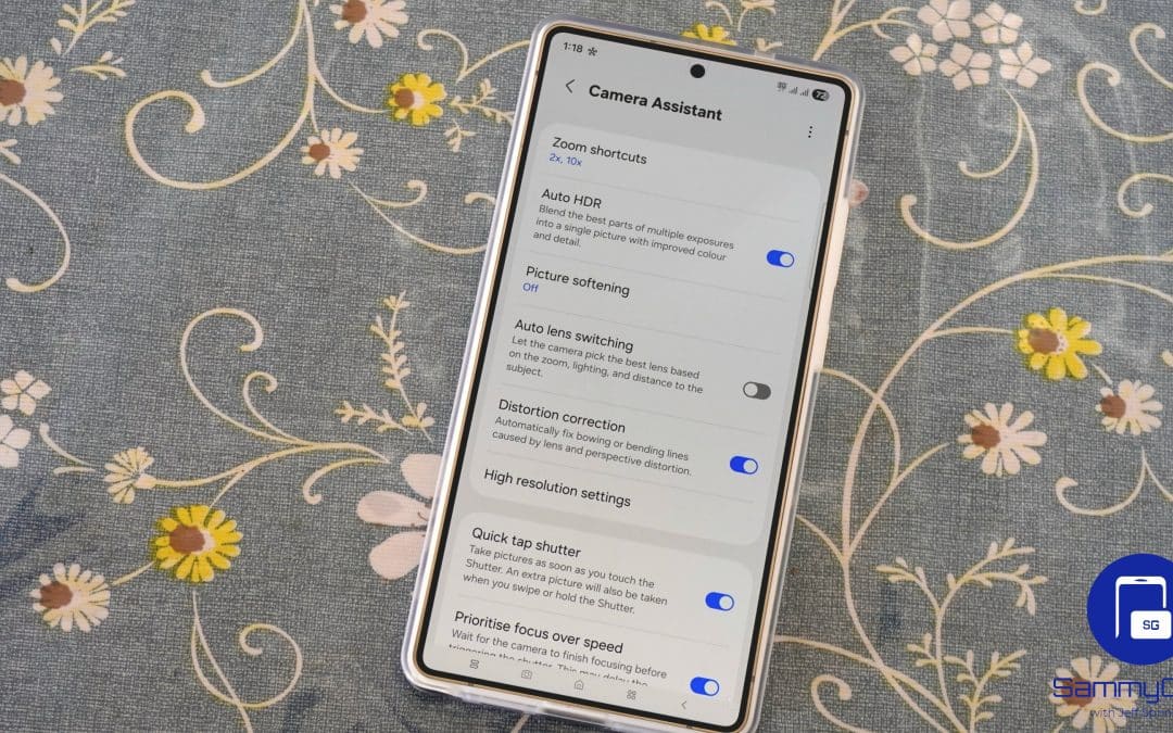 Here’s Every New Feature in One UI 8.5’s Camera Assistant