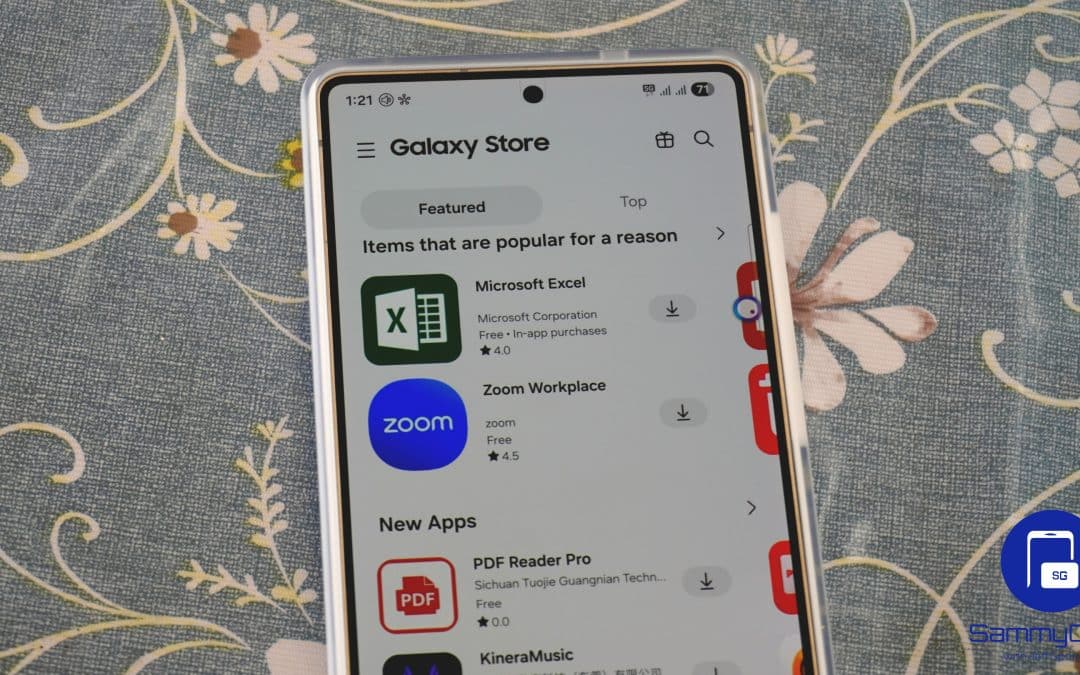 Samsung Moves Galaxy Store Search Bar to Bottom in Latest Update