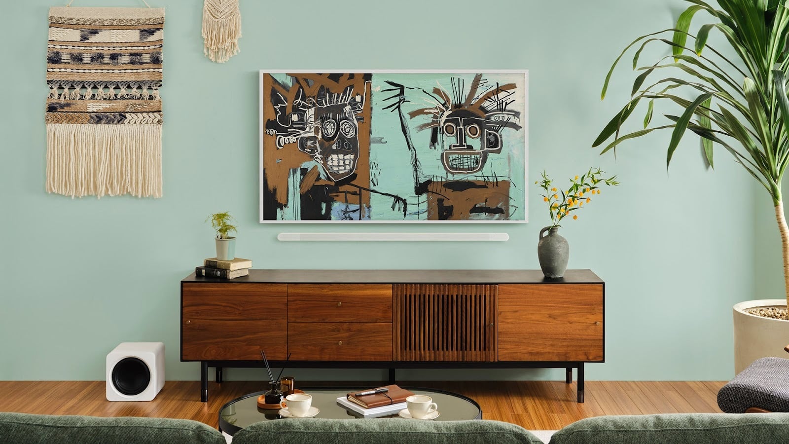 Samsung Art Store Haring Basquiat
