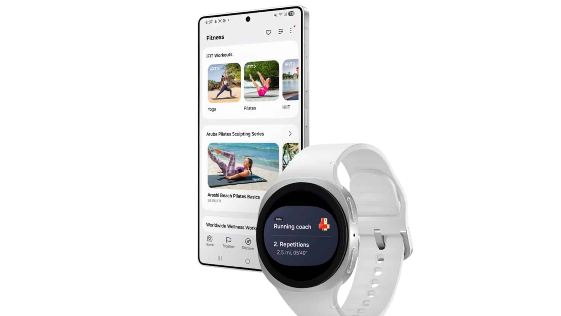 Samsung Health iFit integration