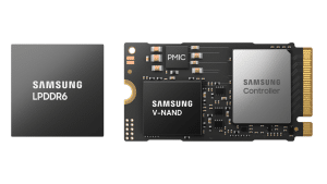 Samsung LPDDR6 RAM PM9E1 M.2 SSD hero