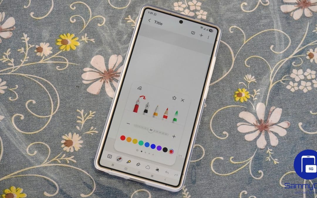 Samsung Could Add More Font Options to Notes App