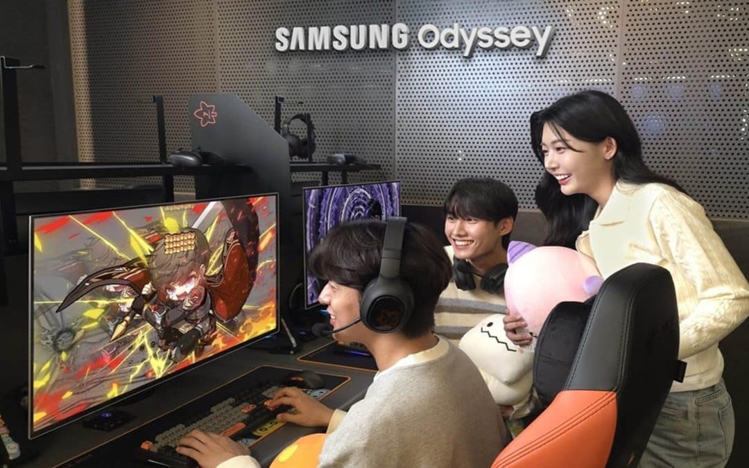 Samsung Opens Odyssey Gaming Monitor Experience Zone at Nexon’s Maple Agit