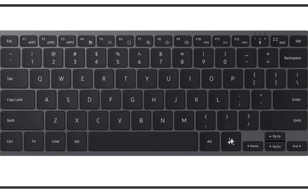 Samsung Launches Wireless Smart Keyboard with Dedicated AI Key