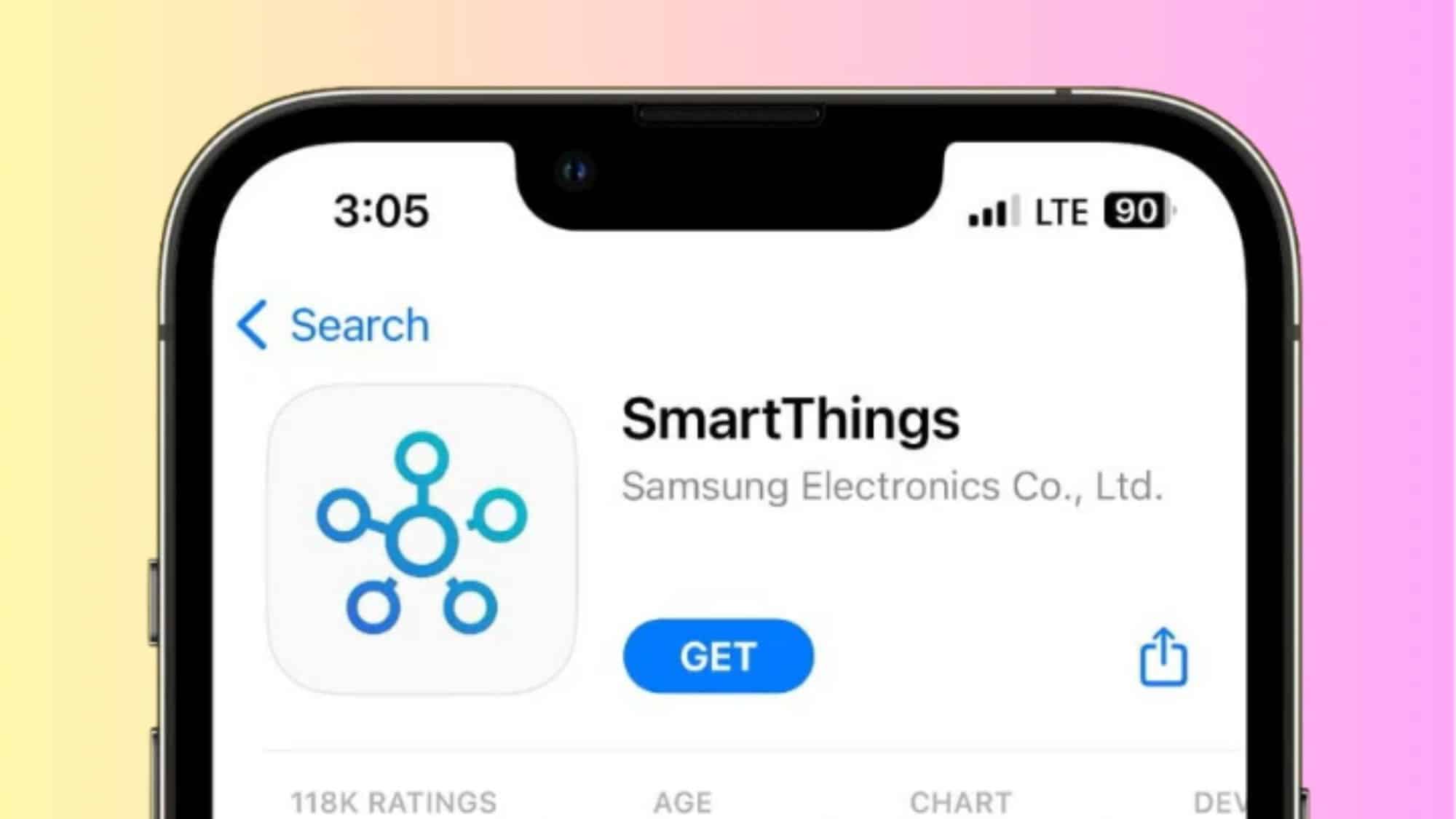 SmartThings iPhone App