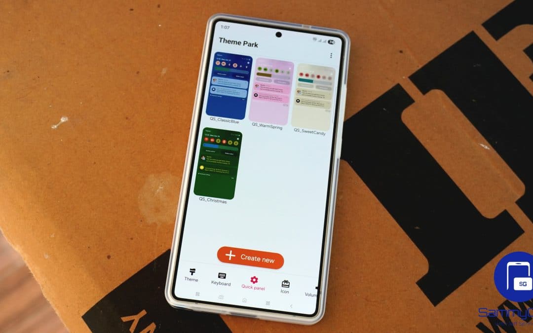 Theme Park App Update Now Required for One UI 7 and One UI 8