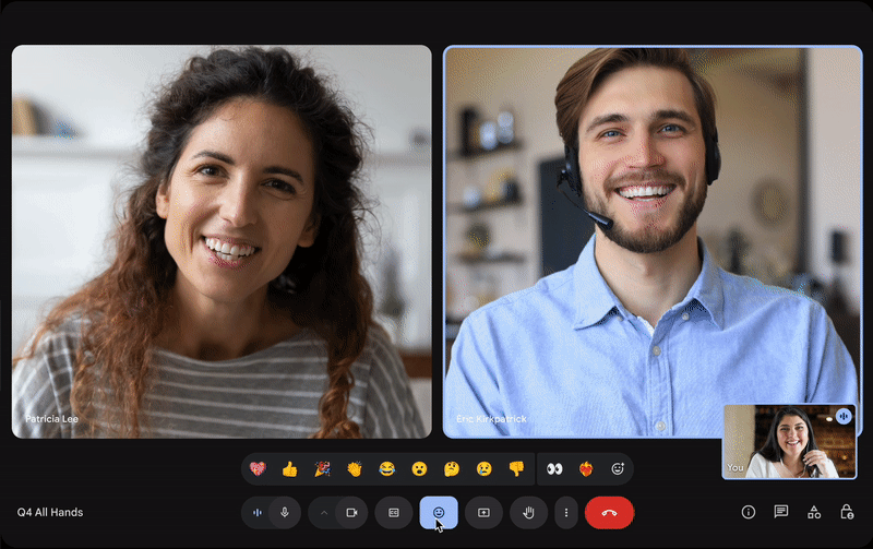 Google Meet Is Finally Getting The Full Emoji Library for In-Call Reactions