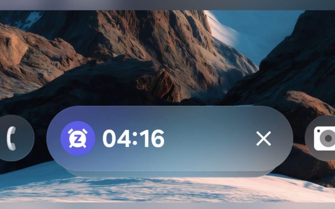 Samsung May Bring Alarms to Now Bar in One UI 8.5
