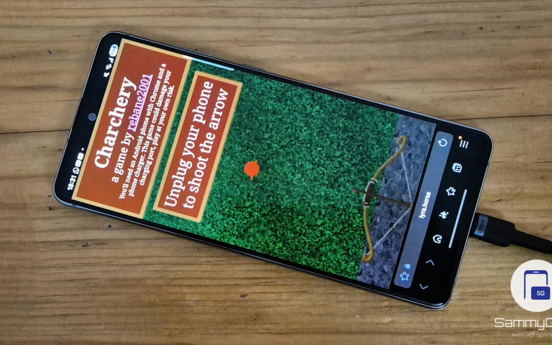 This New Archery Game Uses Your Phone’s USB-C Port as a Controller