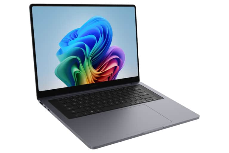 Galaxy Book 6 Ultra 16 - Gray - Top L Perspective