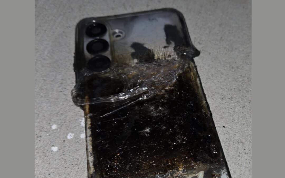 Galaxy S25+ Reportedly Overheats and Catches Fire While Charging [U: Statement]