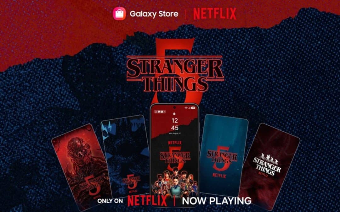 Galaxy Phones Get Exclusive Stranger Things Theme and Wallpapers