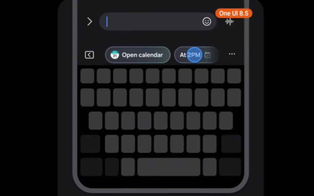 One UI 8.5’s Now Nudge Demo Shows Smart AI Suggestions
