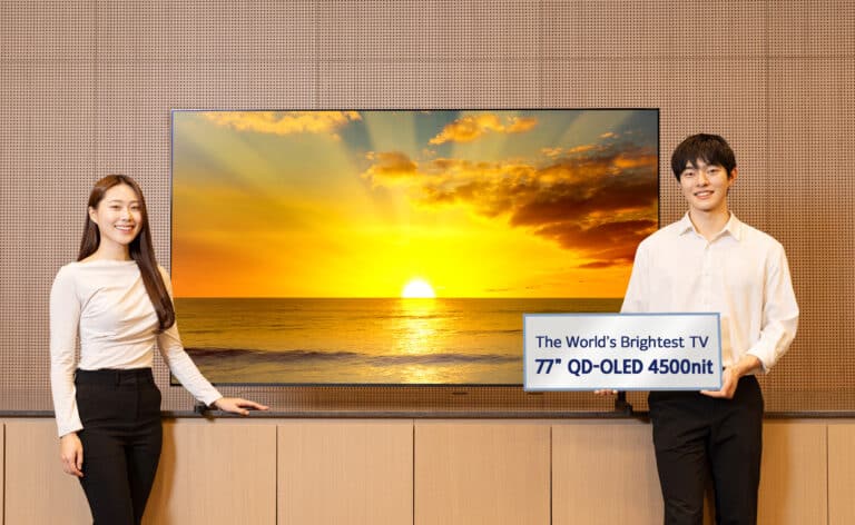 Samsung Display QD-OLED 4500nit