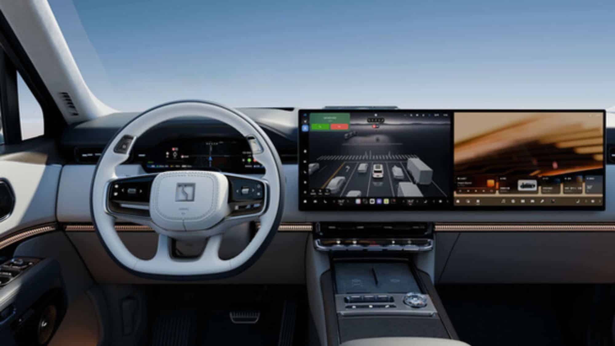 Samsung OLED displays car