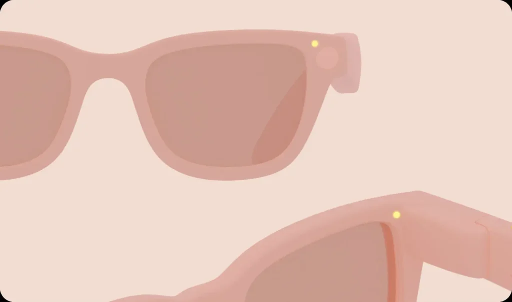 Android XR Glasses LEDs