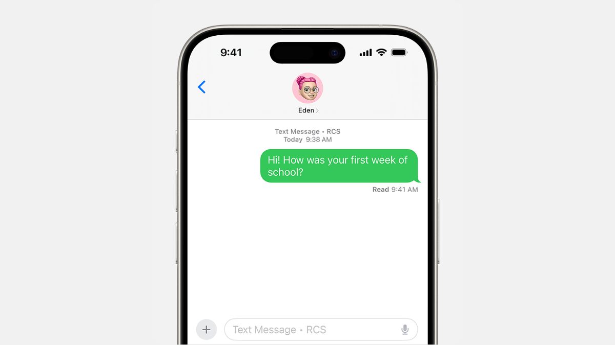Apple messages RCS