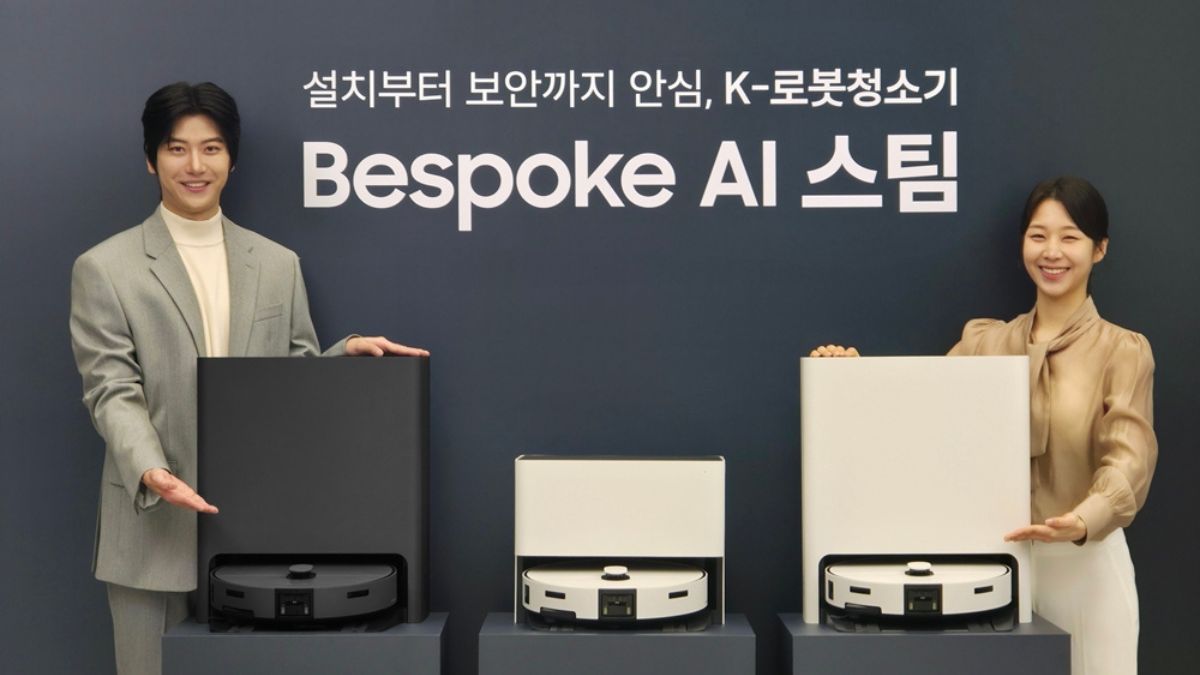 Bespoke AI Steam robot vacuum all