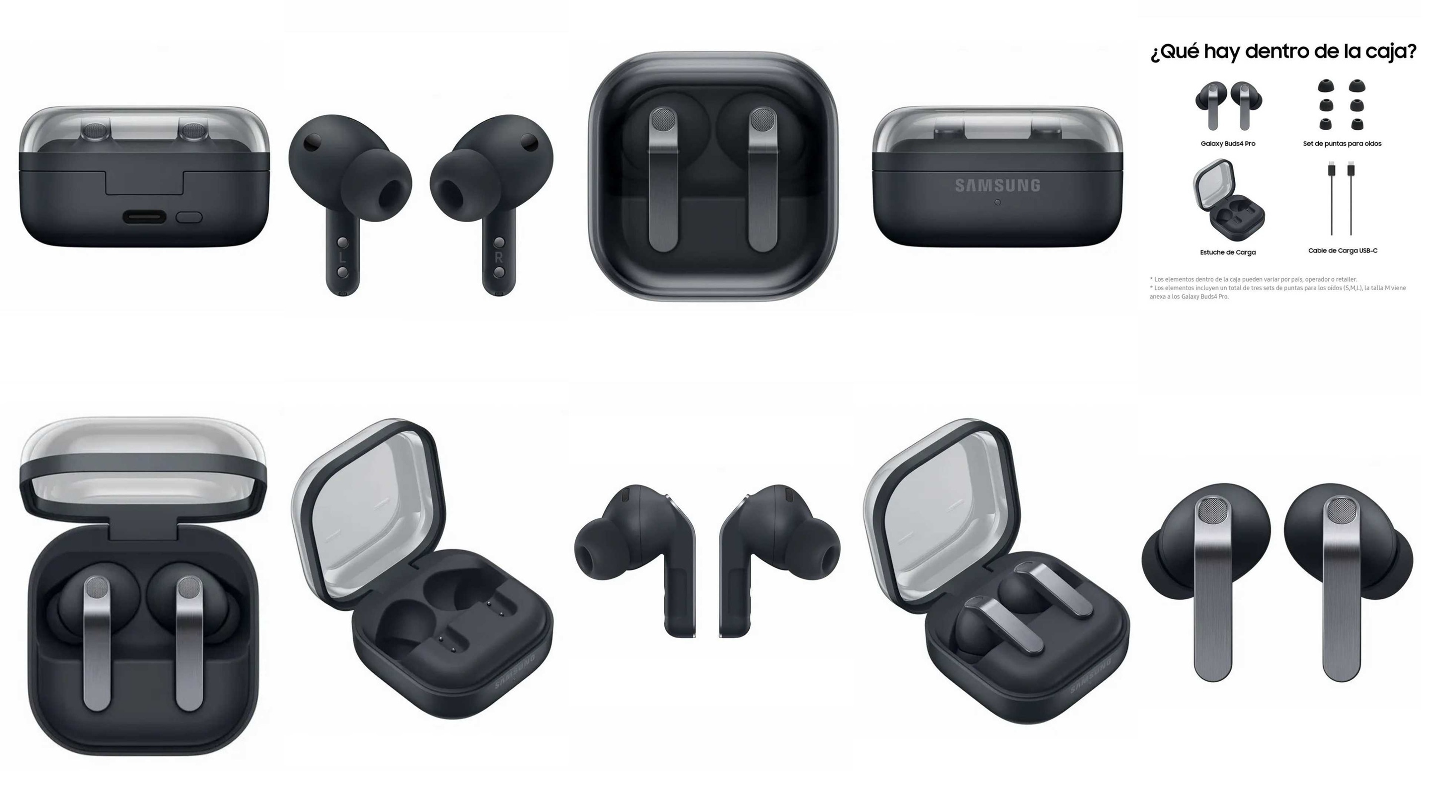 Galaxy Buds 4 Pro Retail Listing