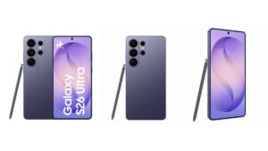 Galaxy S26 ultra colors renders