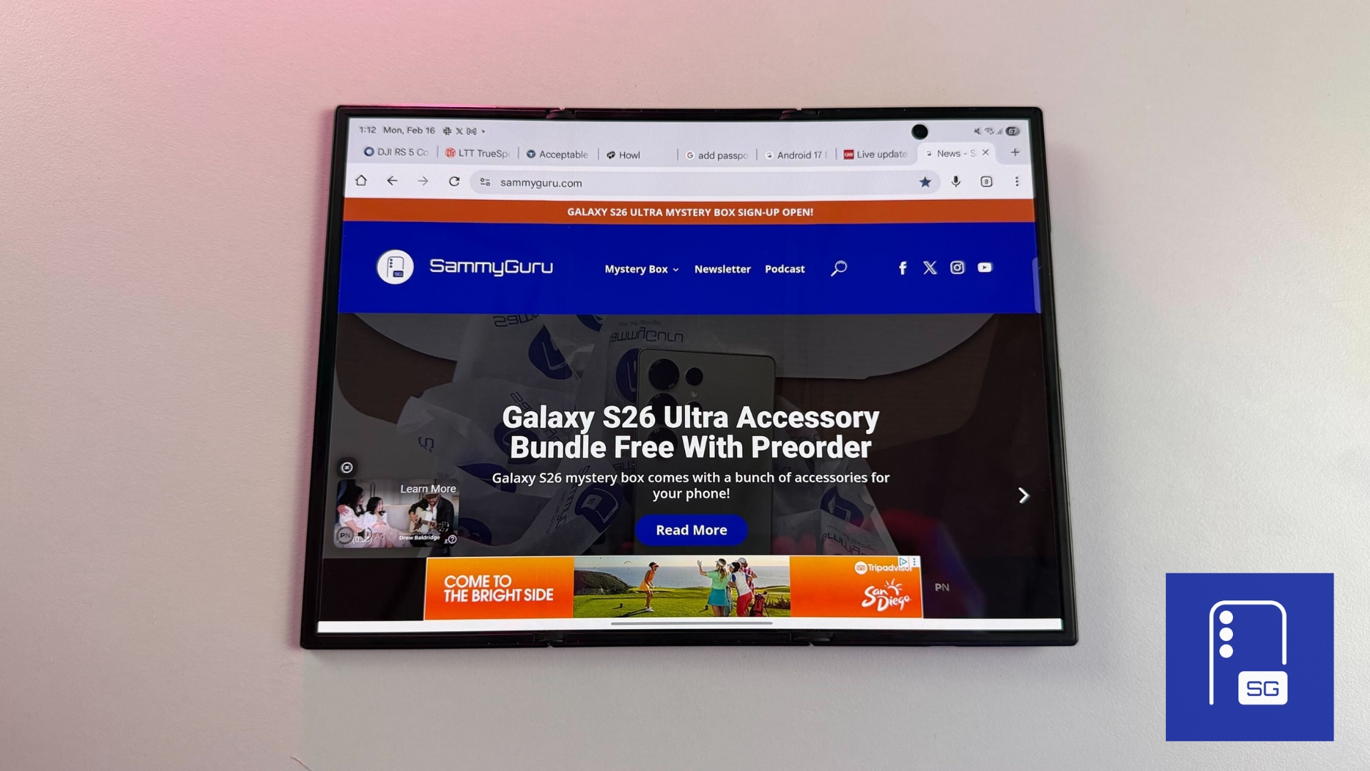 Galaxy Z TriFold SammyGuru 1 Galaxy Z TriFold SammyGuru 1