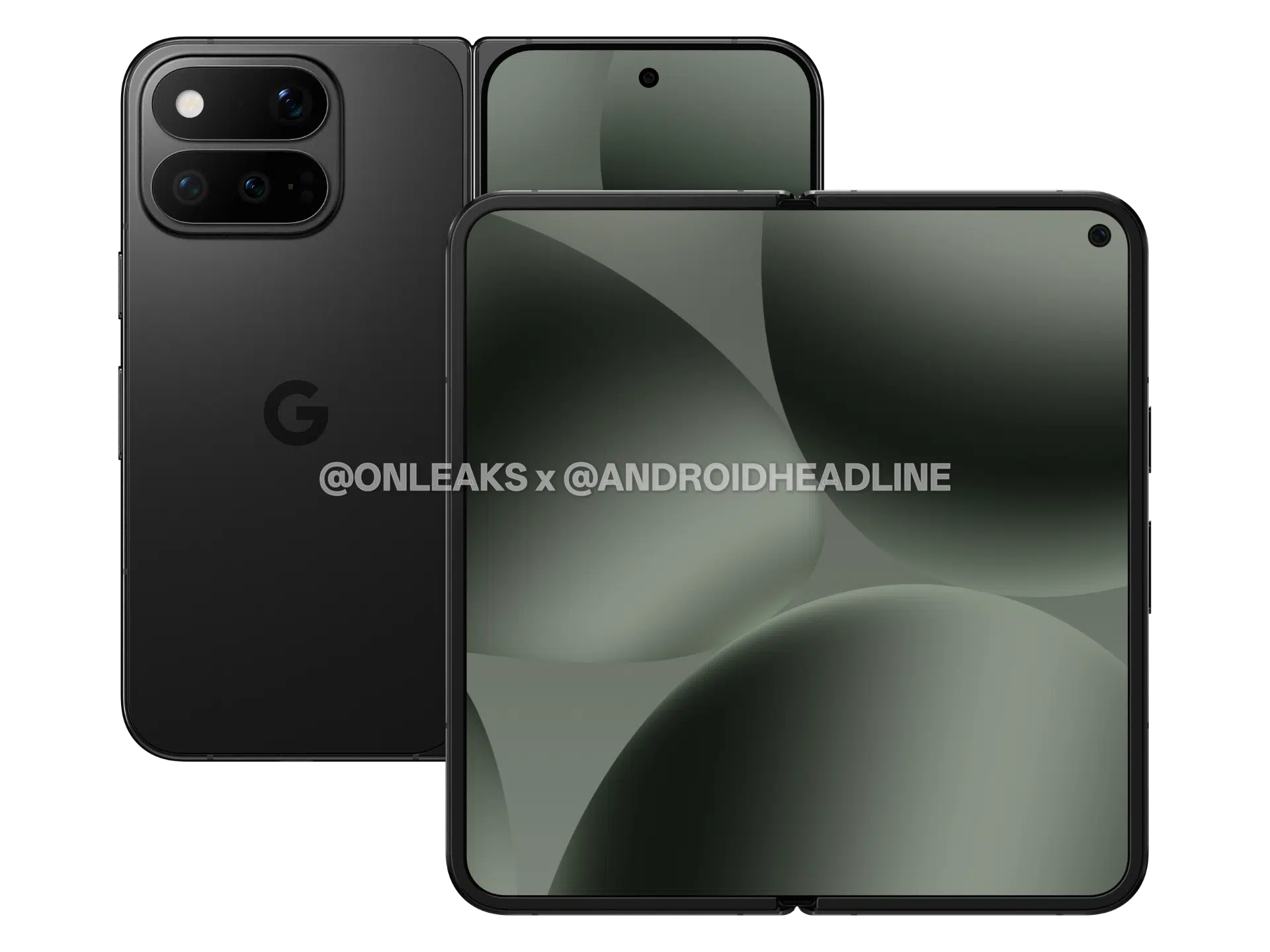 Pixel 11 Pro Fold CAD renders