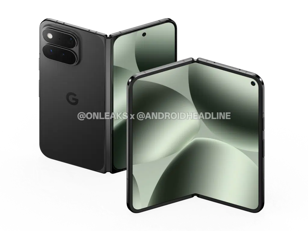 Pixel 11 Pro Fold CAD renders