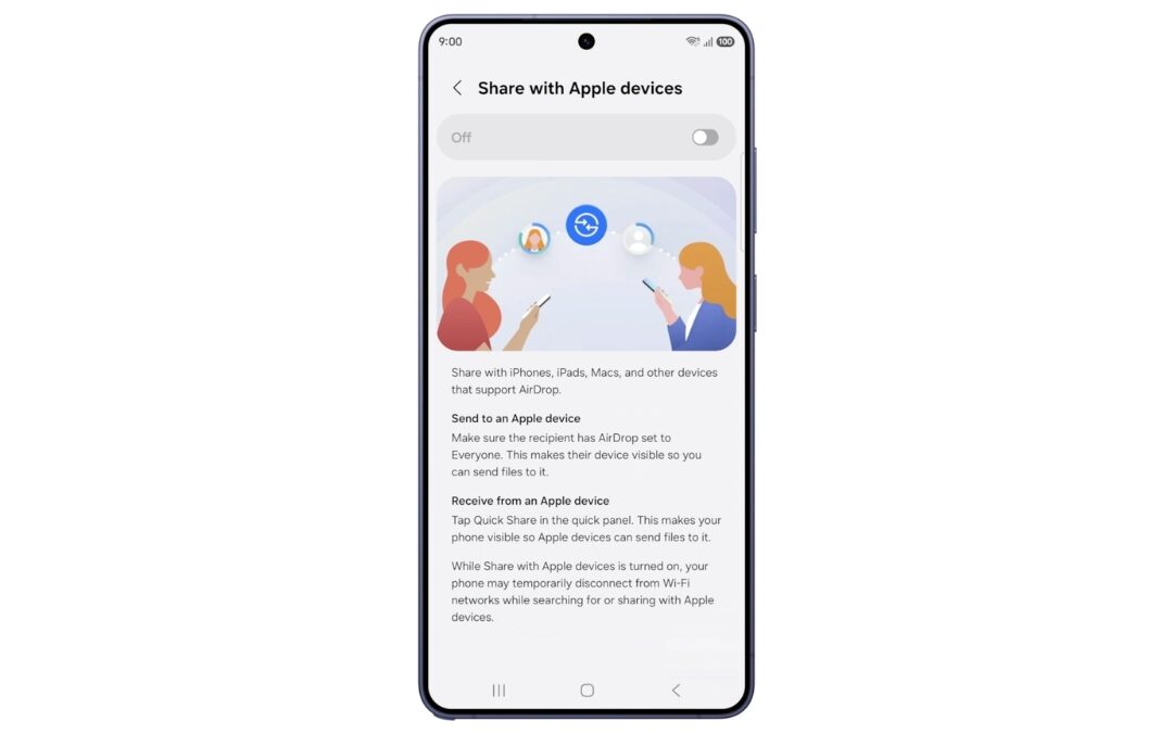 Galaxy S26 AirDrop Support Update Lands in the US