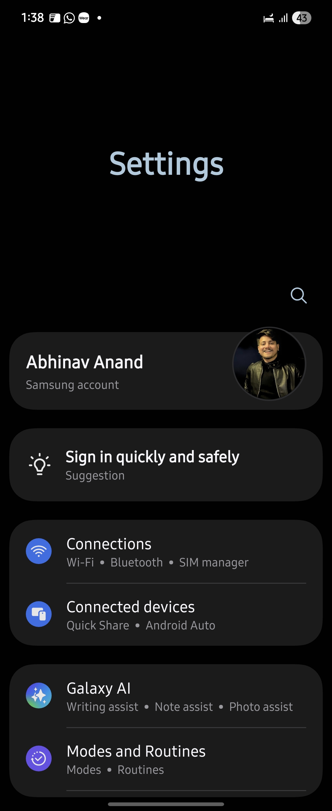 steps to improve fingerprint accuracy One UI 8 Galaxy Z Flip 7 FE