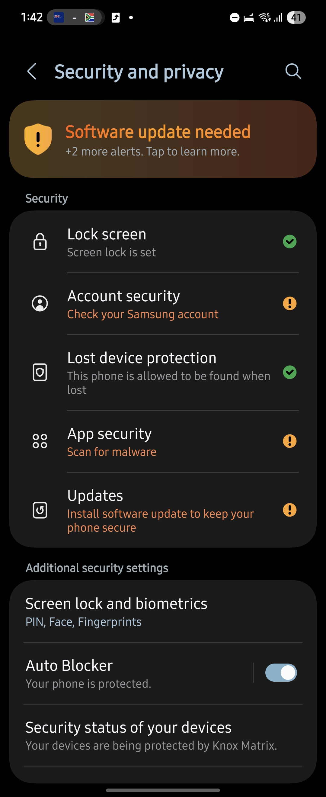 steps to improve fingerprint accuracy One UI 8 Galaxy Z Flip 7 FE