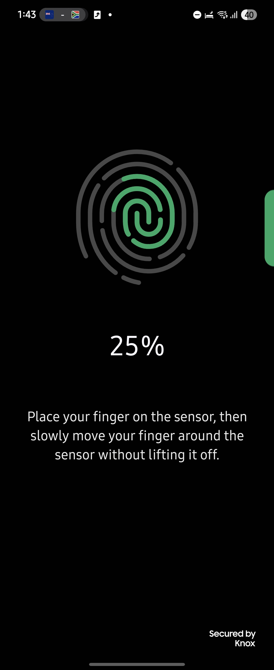 steps to improve fingerprint accuracy One UI 8 Galaxy Z Flip 7 FE