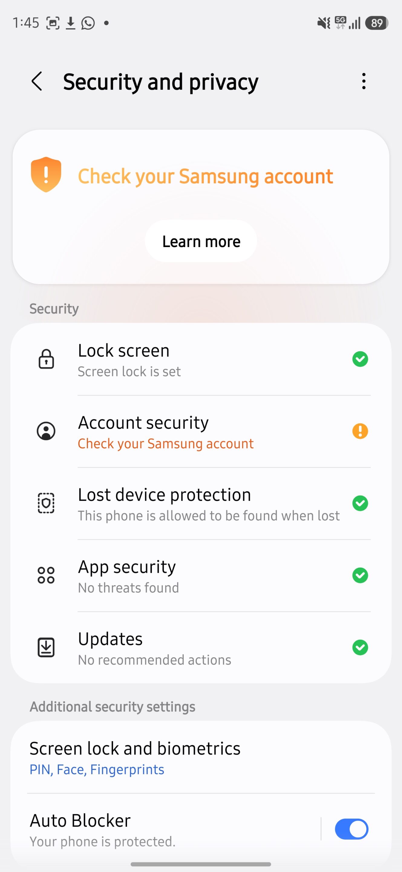 steps to Improve fingerprint accuracy One UI 8.5 Galaxy S26 Ultra