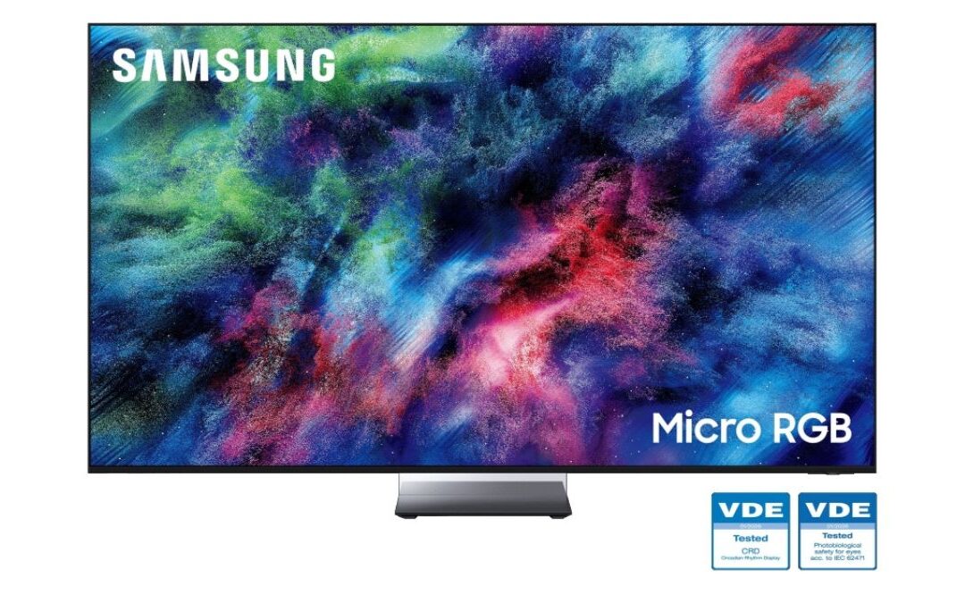 Samsung’s Micro RGB TV Meets Eye Safety and Circadian Standards