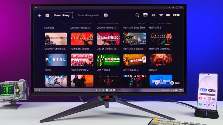 Steam Library games Galaxy S26 Ultra